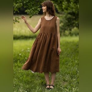 Son de Flor sleeveless smock dress